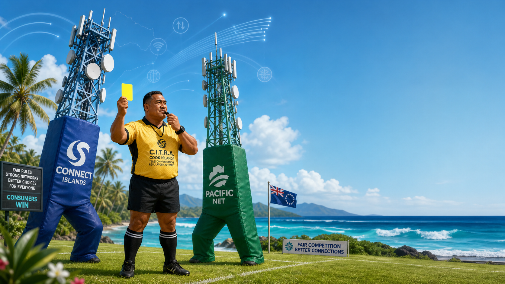 Fair play goal for telecom ‘ref’